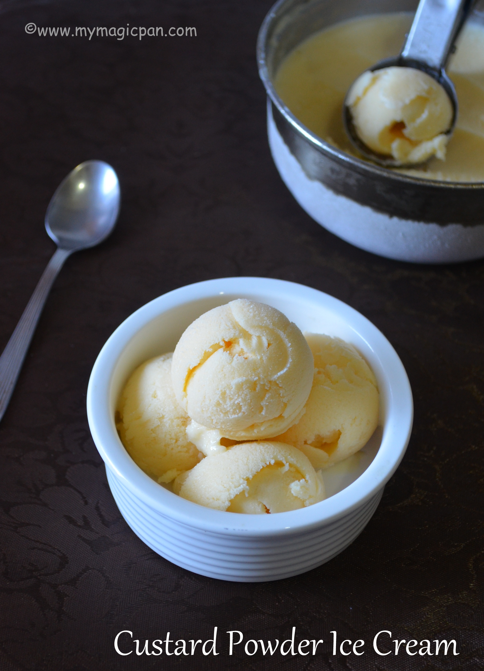 Custard Powder Ice Cream Ice Cream Recipes