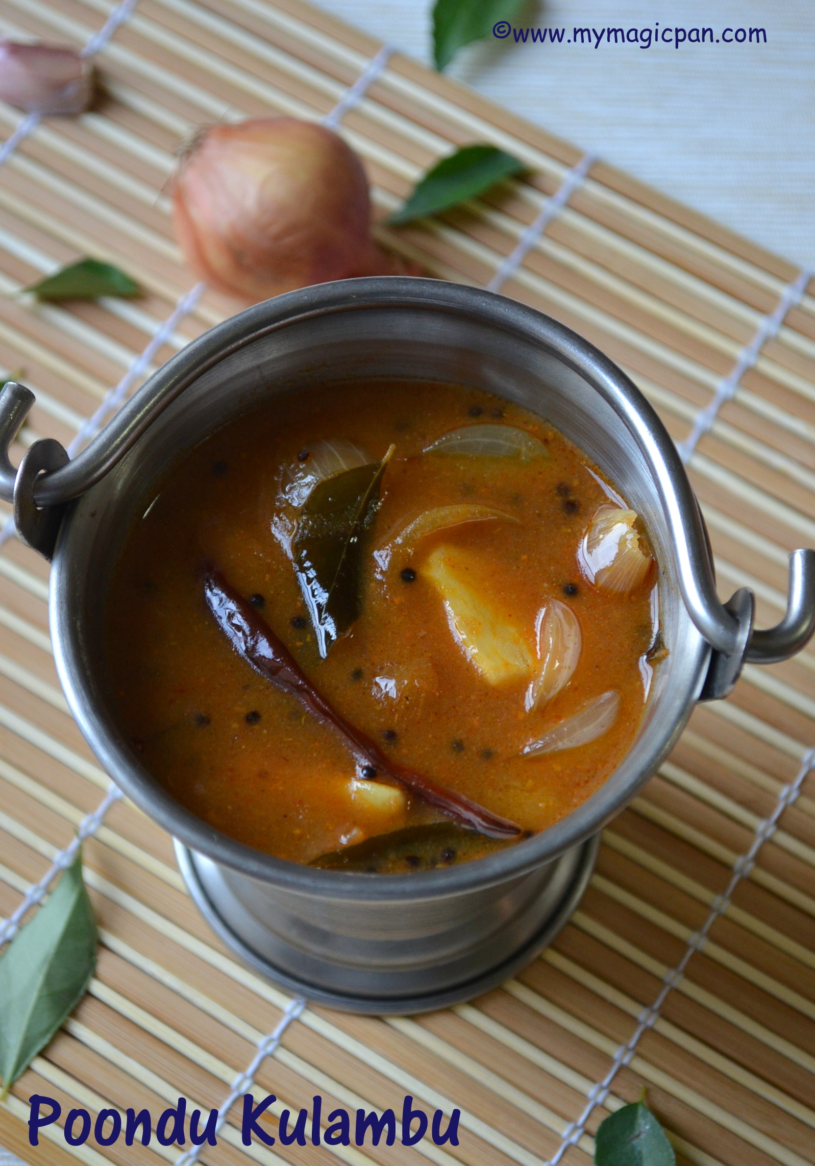 Poondu Kulambu Onion Garlic Kulambu