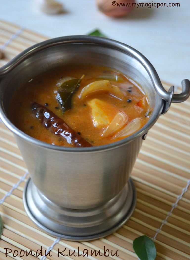 Poondu Kulambu Onion Garlic Kulambu