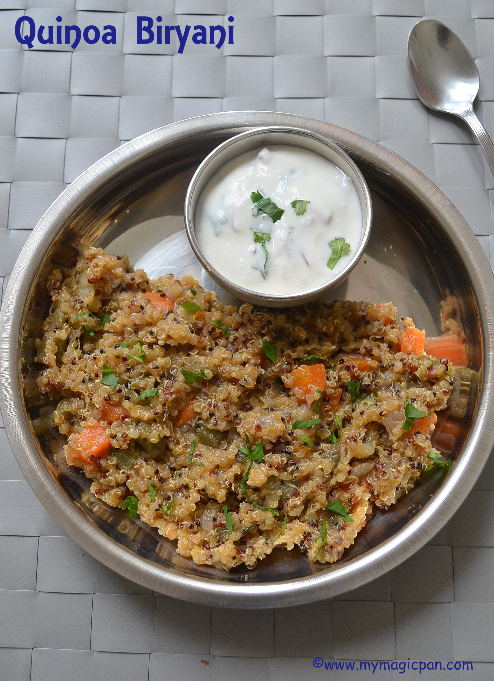 Quinoa Biryani Veg Quinoa Biryani