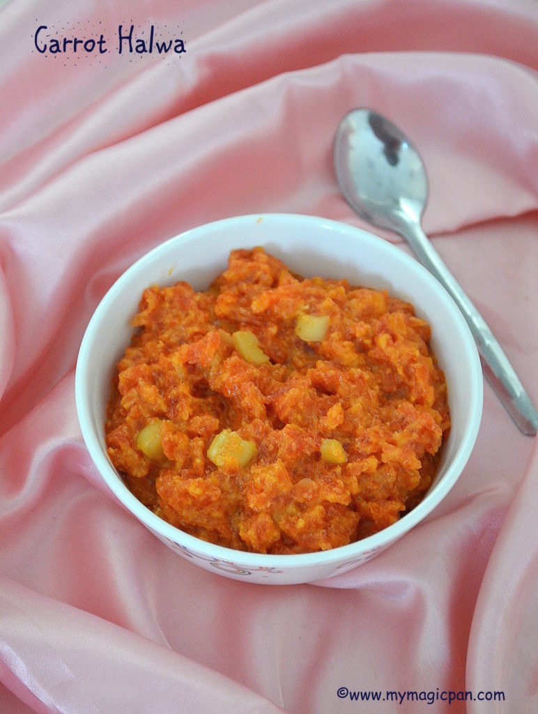 Carrot Halwa My Magic Pan