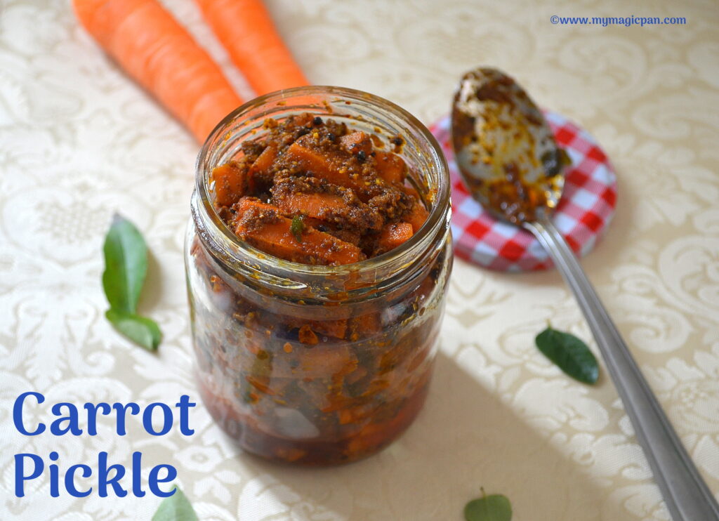 Carrot Pickle My Magic Pan