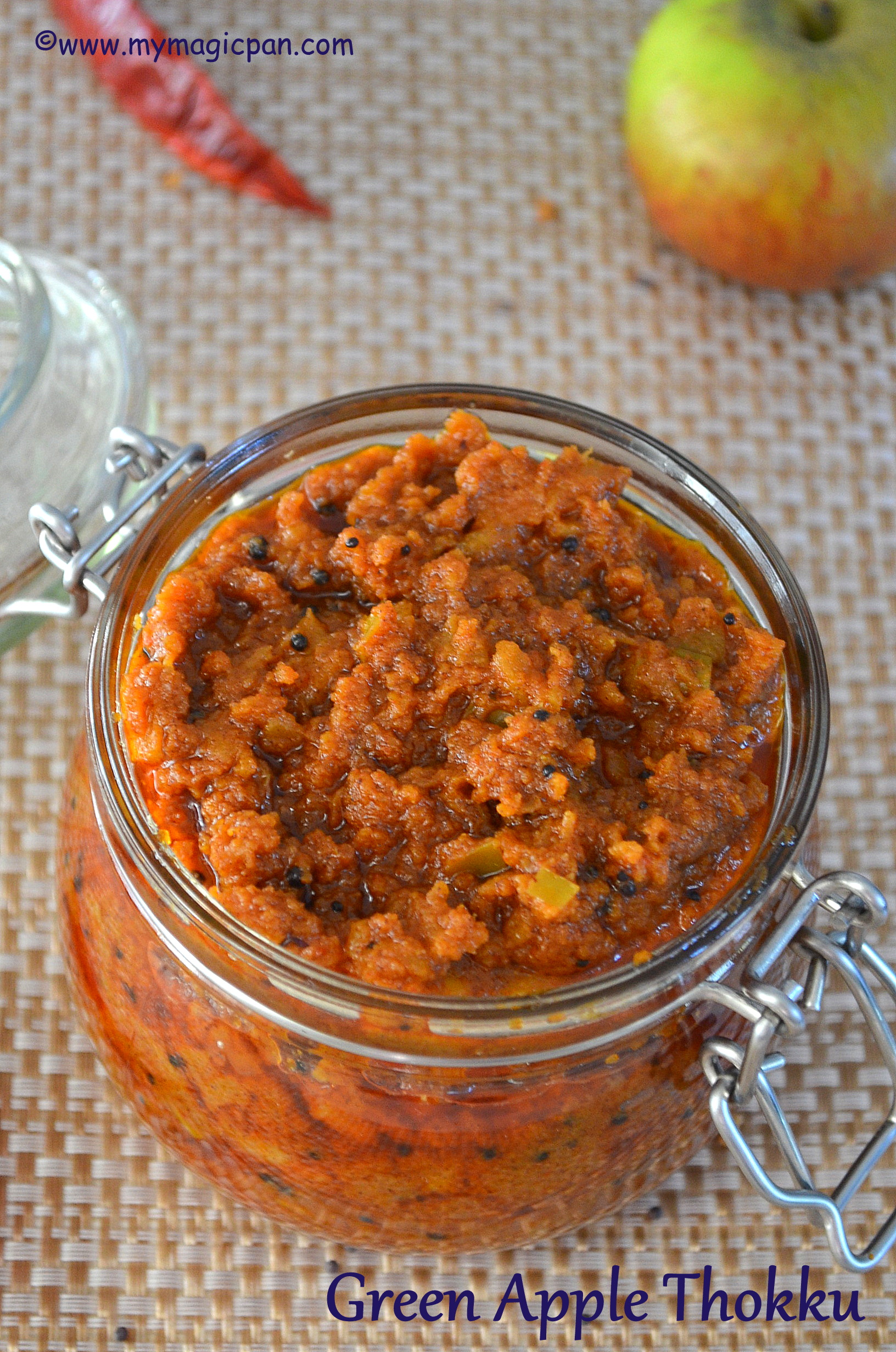 Green Apple Thokku Green Apple Pickle