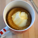 Honey Mug Cake - 2 Mins Microwave Cake