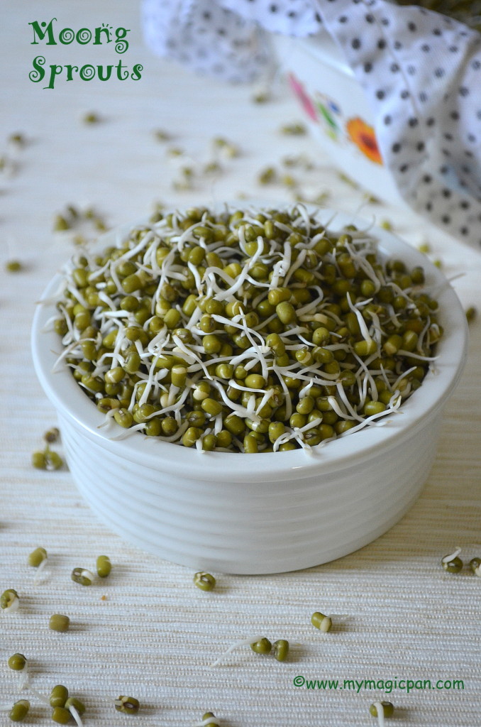How to make Moong Sprouts My Magic Pan