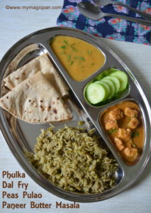 North Indian Lunch Menu My Magic Pan