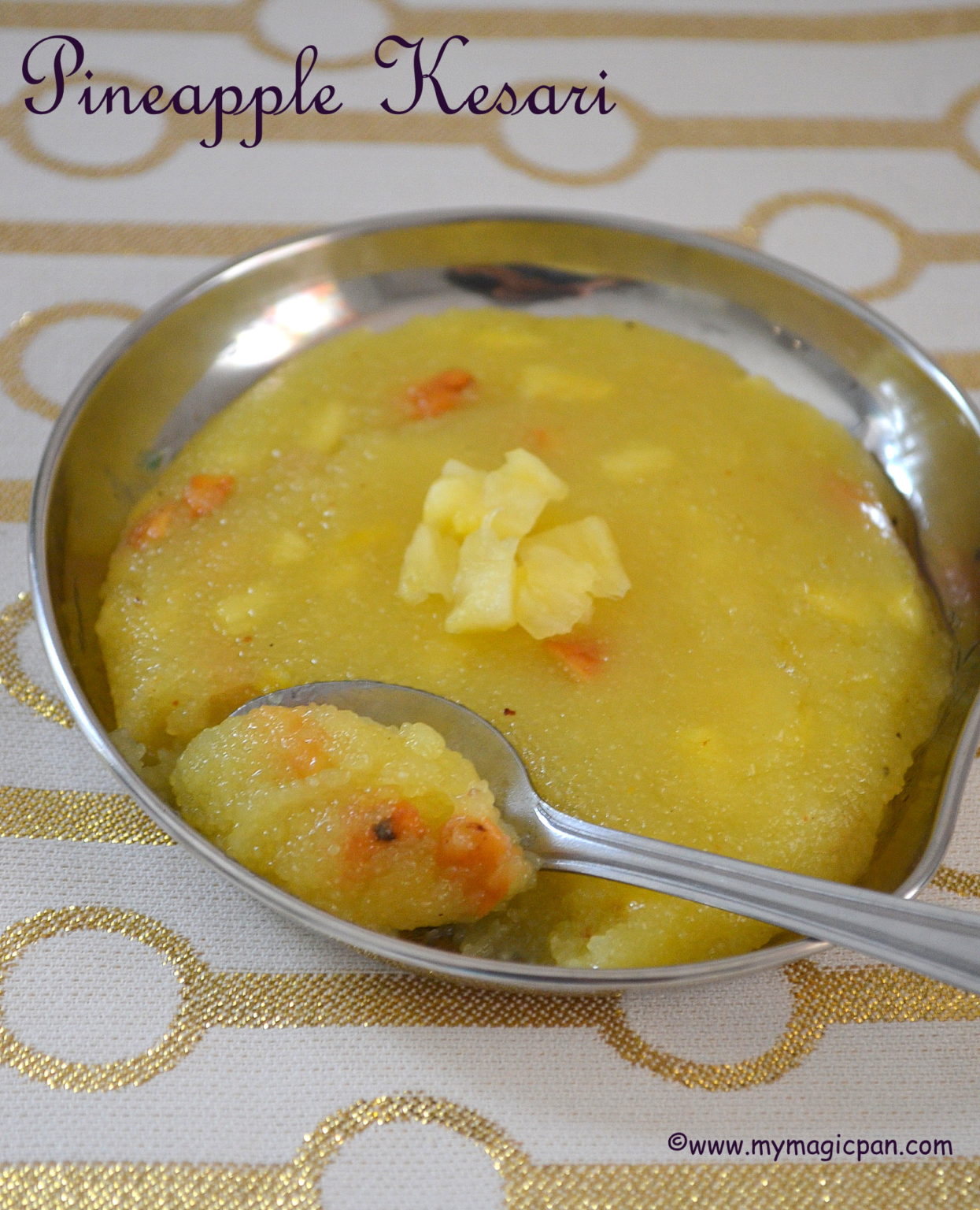 Pineapple Kesari How to make Pineapple Kesari