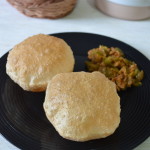 Poori - Puri - How to make puffy Poori