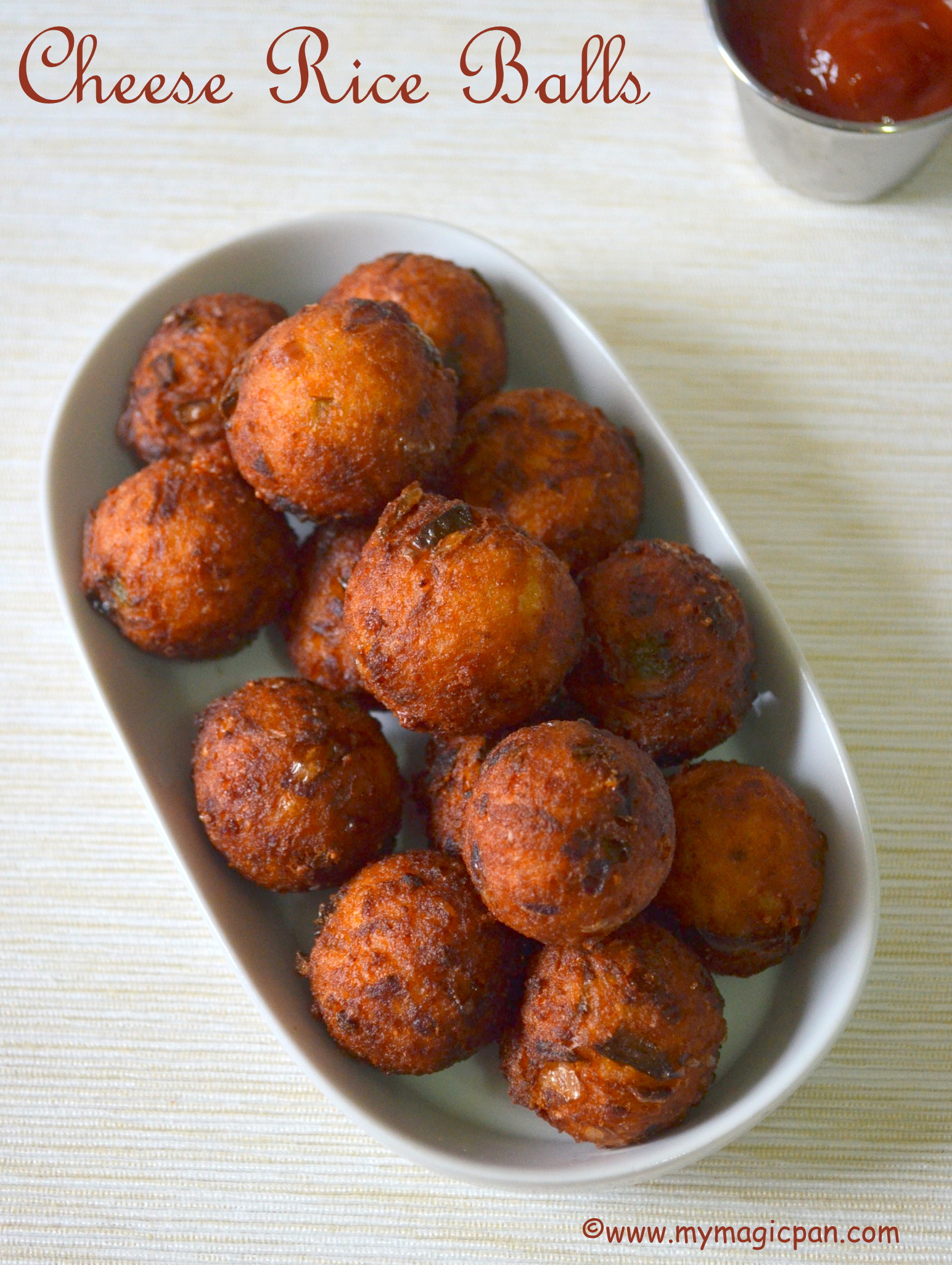 Cheese Rice Balls Cheese Balls