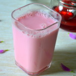 Homemade Rosemilk - With Homemade Rose Syrup