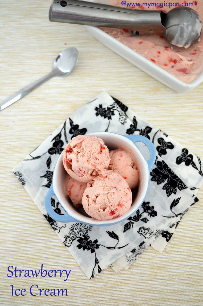 Strawberry Ice Cream My Magic Pan