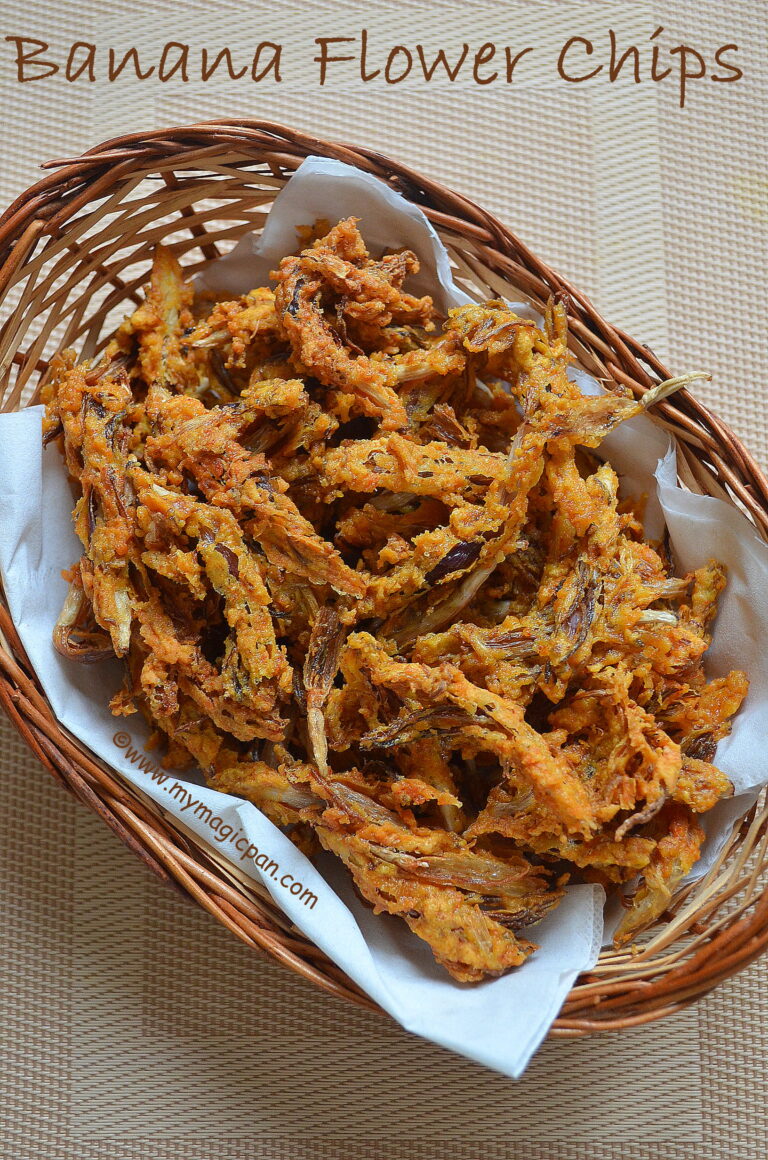 Vazhaipoo Pakoda Banana Blossom Fritters