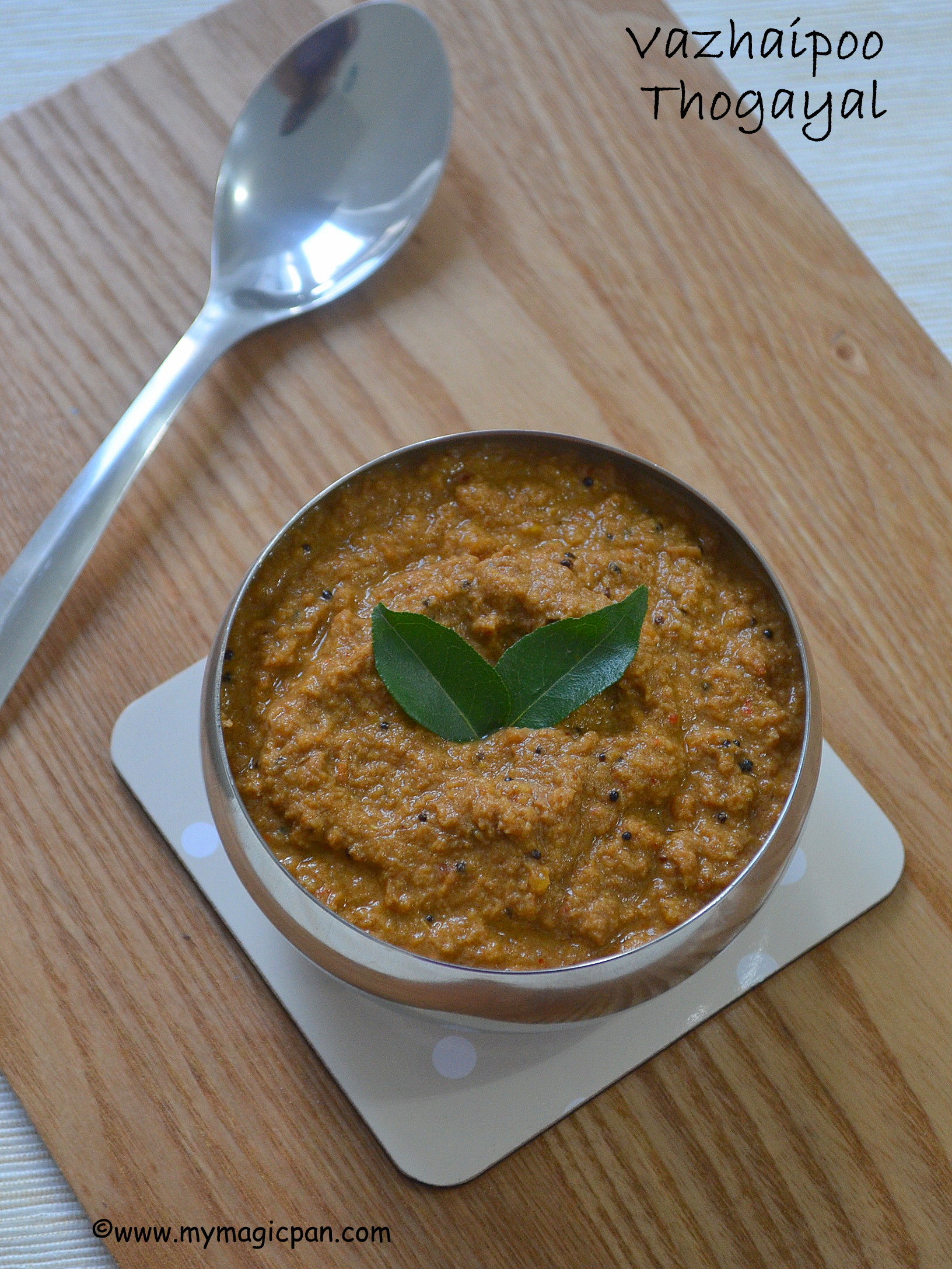 Vazhaipoo Thuvaiyal Banana Flower Chutney