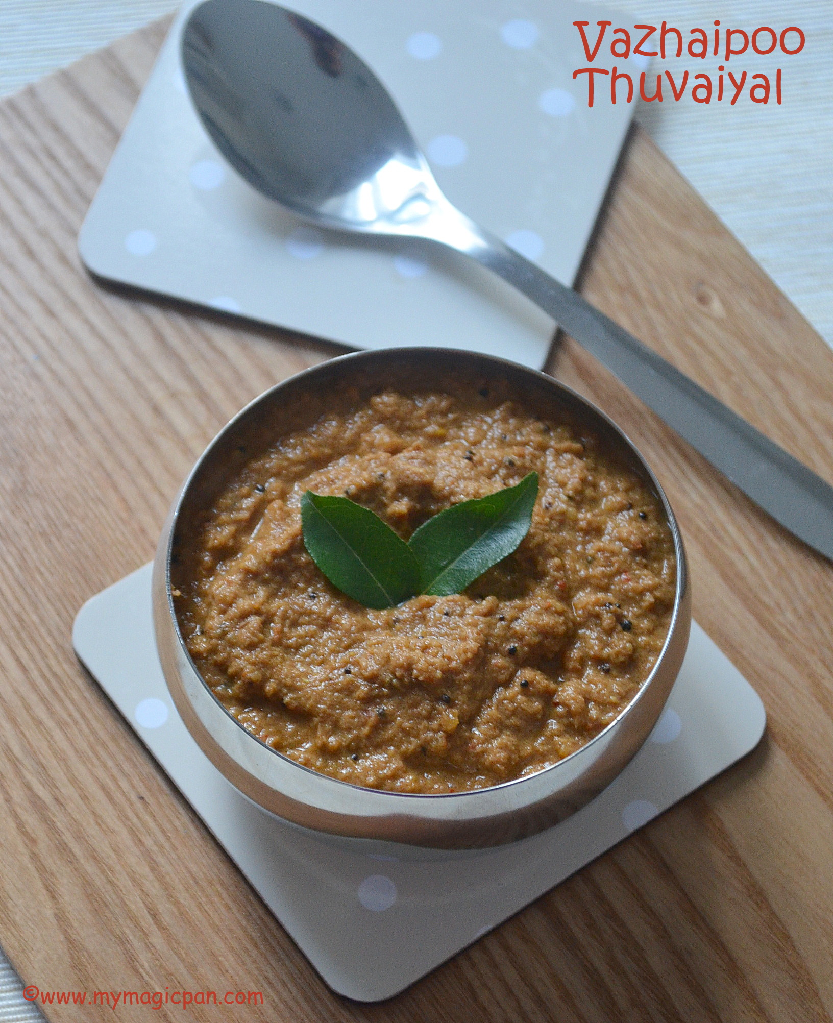 Vazhaipoo Thuvaiyal Banana Flower Chutney