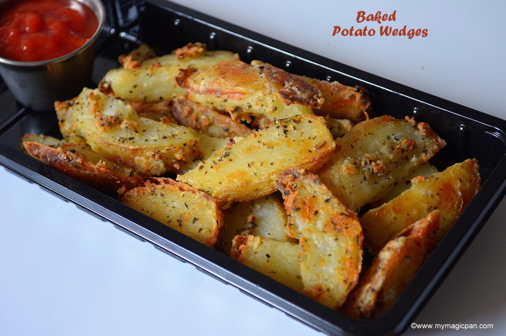 baked potato wedges