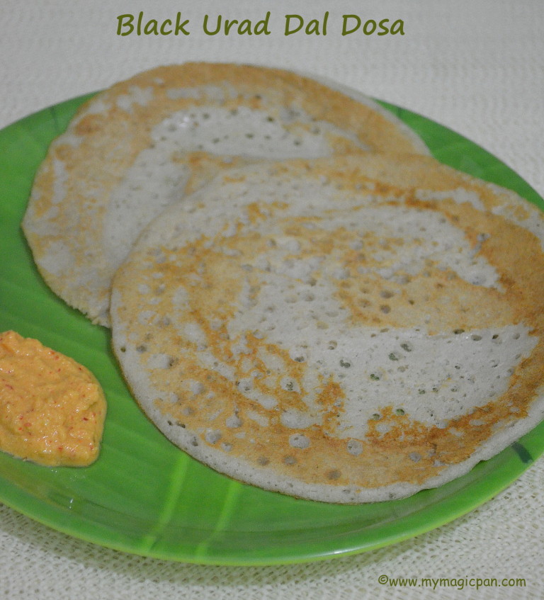 Black Urad Dal Dosa Karuppu Ulundu Dosai