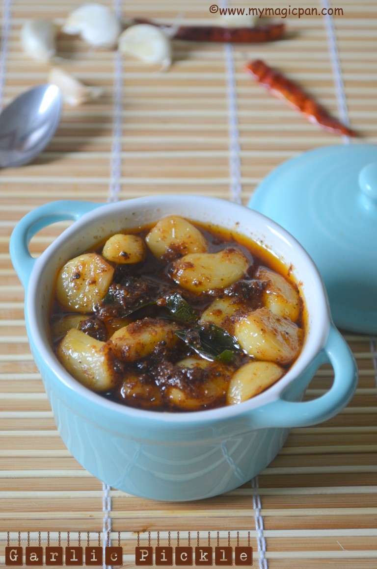 Garlic Pickle Recipe Instant Garlic Pickle