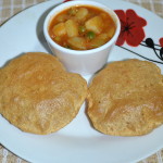 Masala Poori - Spicy Poori