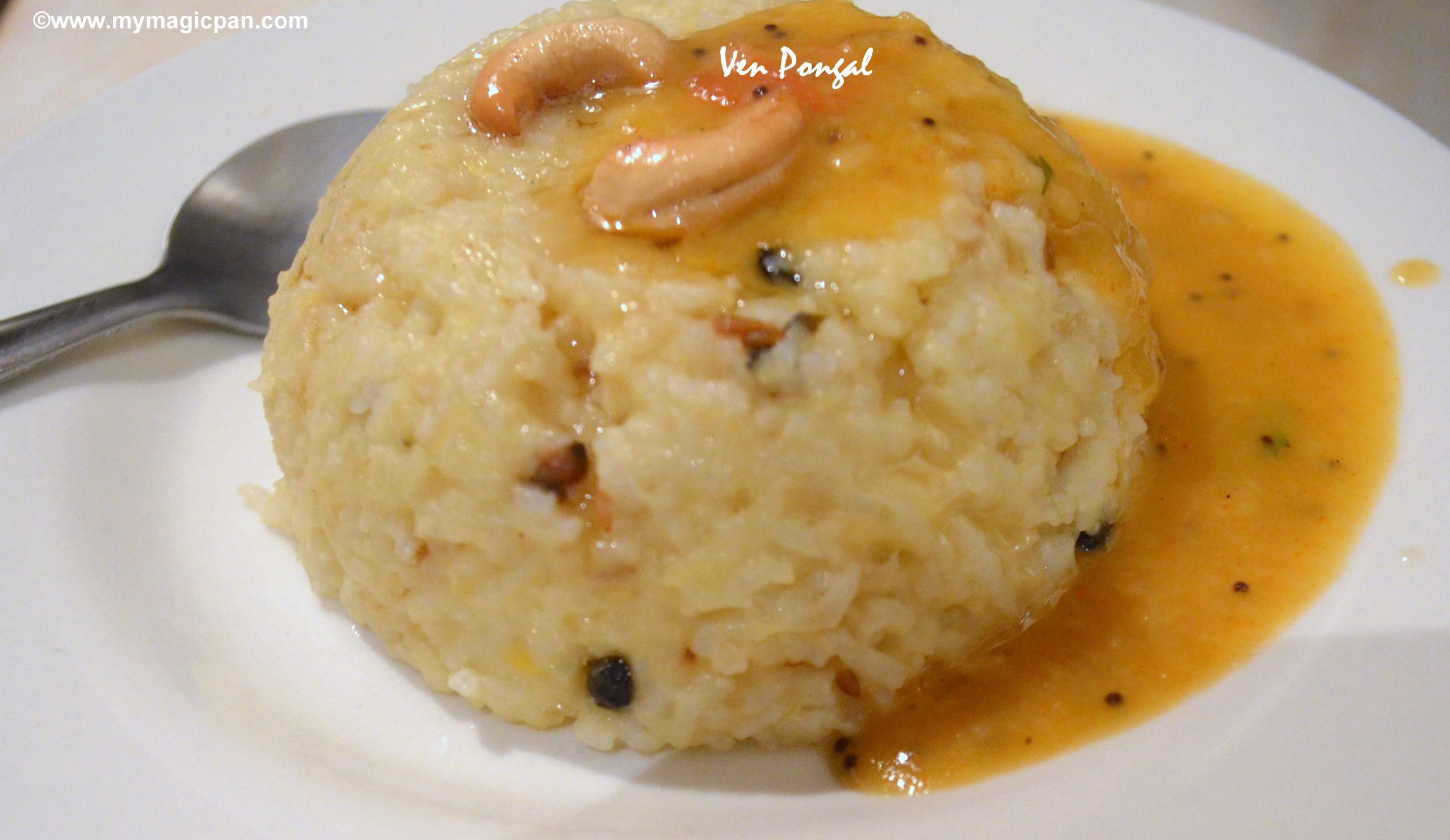 Ven Pongal Recipe Ghee Pongal